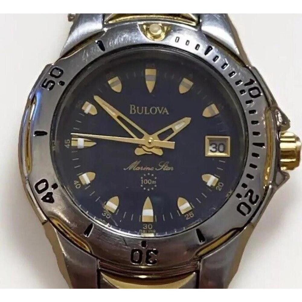 BULOVA Marine Star Ladies Watch (100m) Gold & Silver Tone